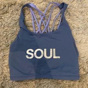 Lululemon x soul cycle sports bra